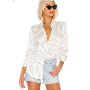 Equipment Essential Silk Blouse in White Eclipse